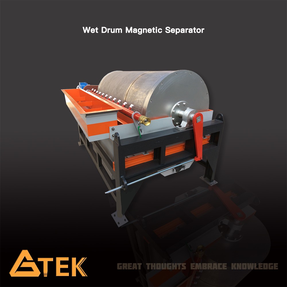 Wet Drum Magnetic Separator